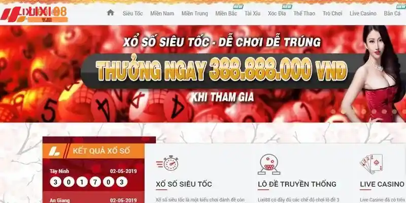 Xổ số tại Lixi88 là lựa chọn yêu thích của người chơi nhờ nhiều đặc điểm nổi bật